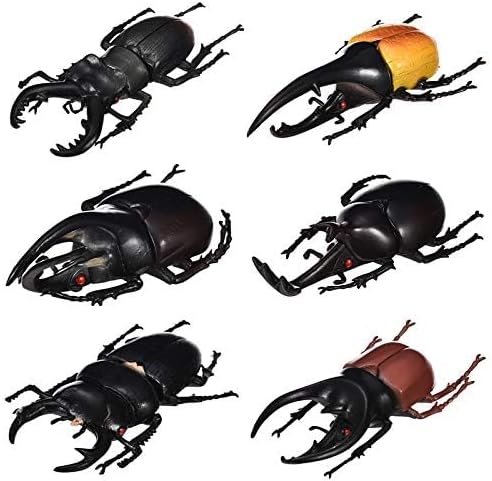 Escarabajo falso 5.5pulg plástico decoración jardín hadas set 6