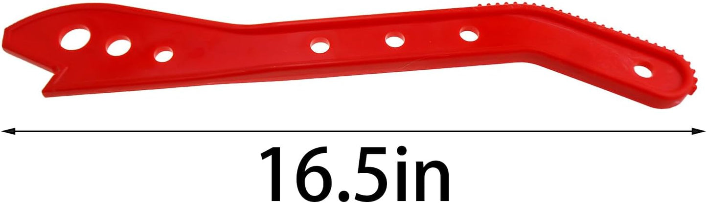 Sierra madera ABS roja barra empuje 16.5pulg mango alimentacion