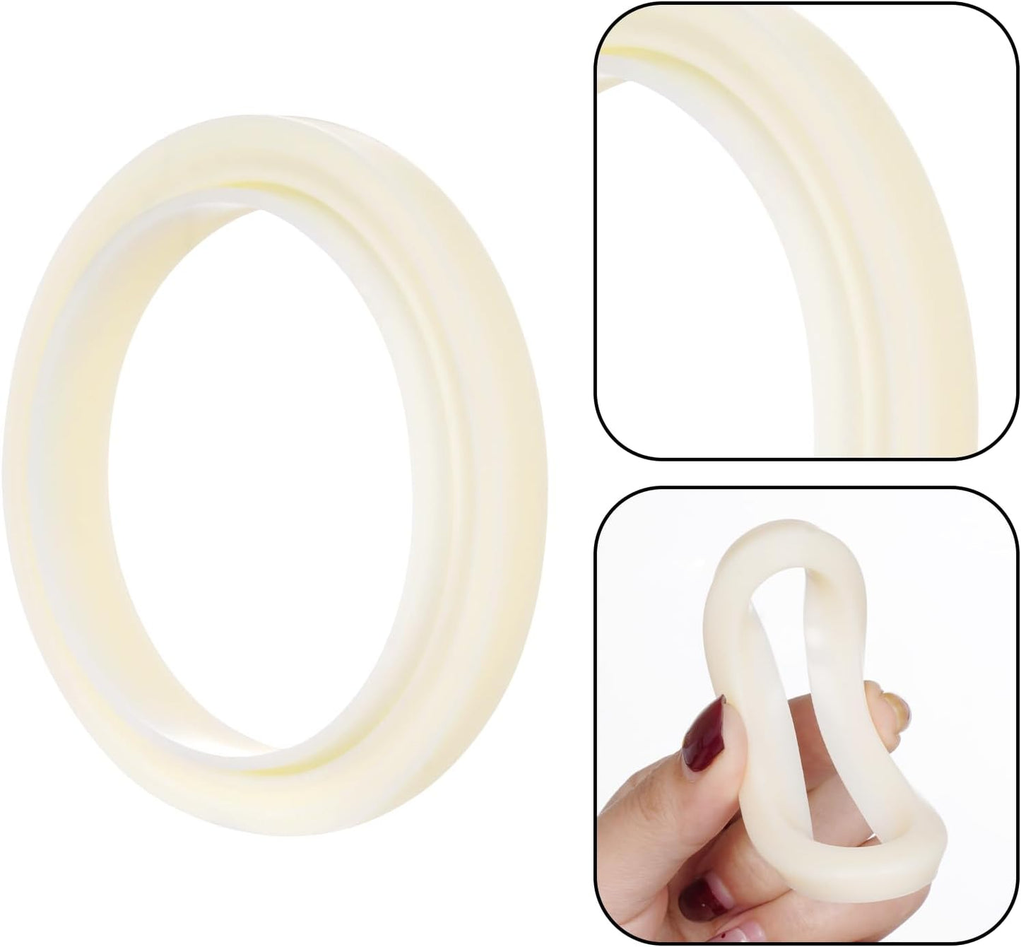 Anillo de vapor de silicona para máquina de café