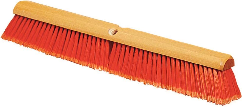 Barrido piso cerdas 24pulg borde 3pulg naranja