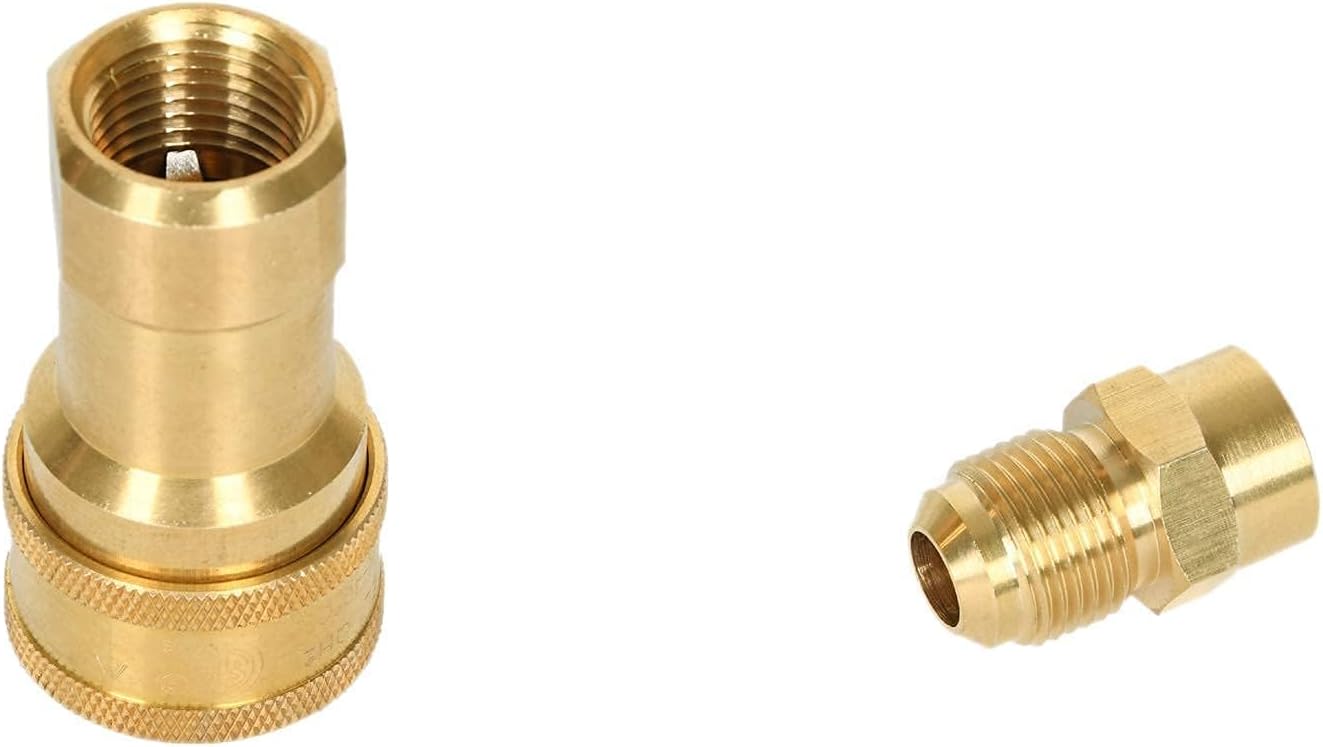 Manguera gas natural 10ft DI 1/2 con accesorio conexión rápida