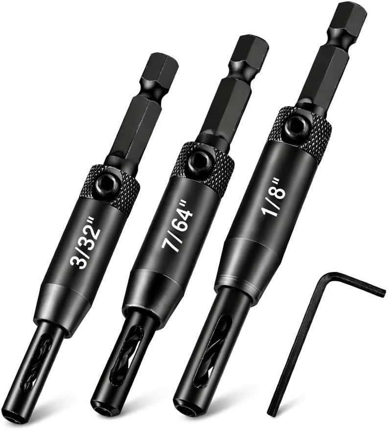 Set 3 Brocas Autocentrantes VIX HSS4341