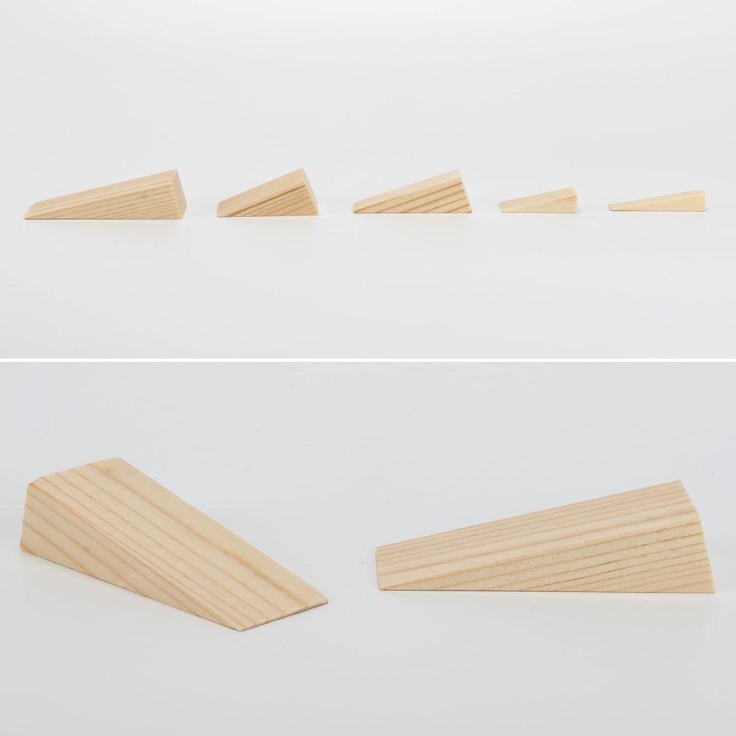 Set 20 Cuñas Mango Hacha Madera Acero
