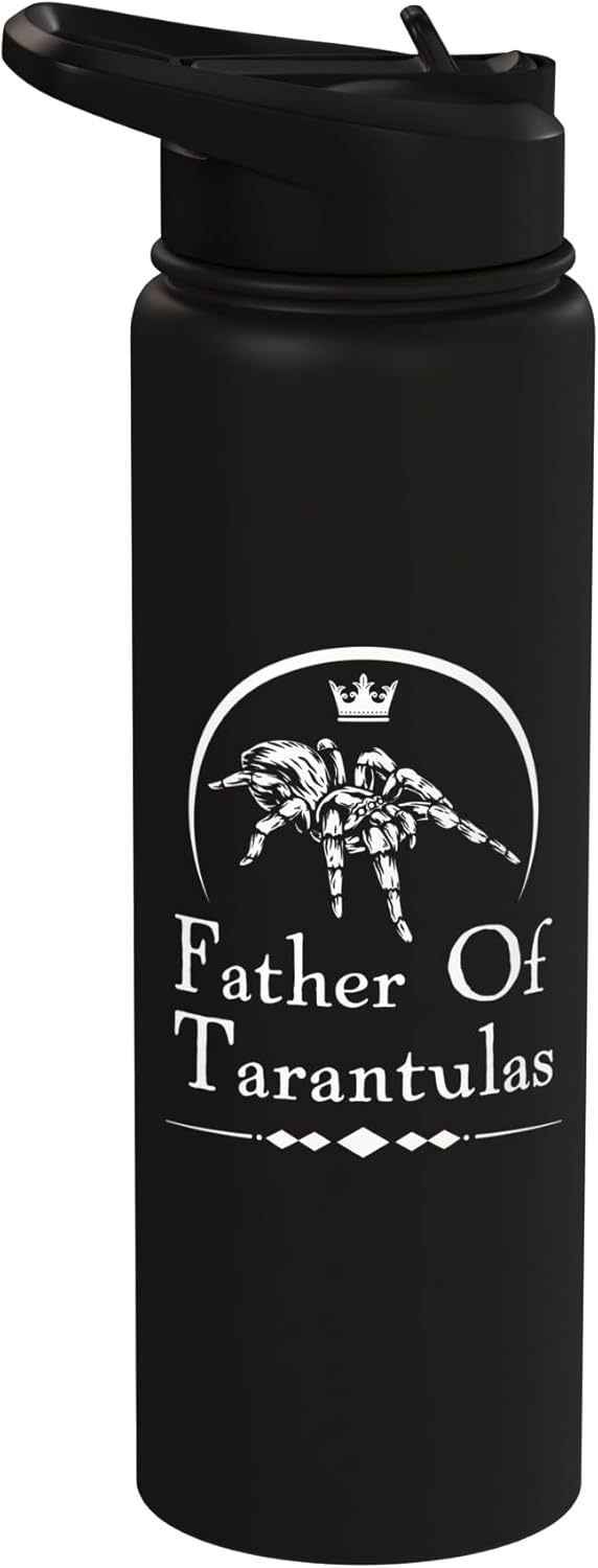 Botella de agua aislada Spider Lover para tarántulas