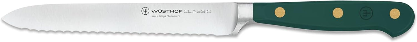 Cuchillo de utilidad dentado WÜSTHOF para romero fresco