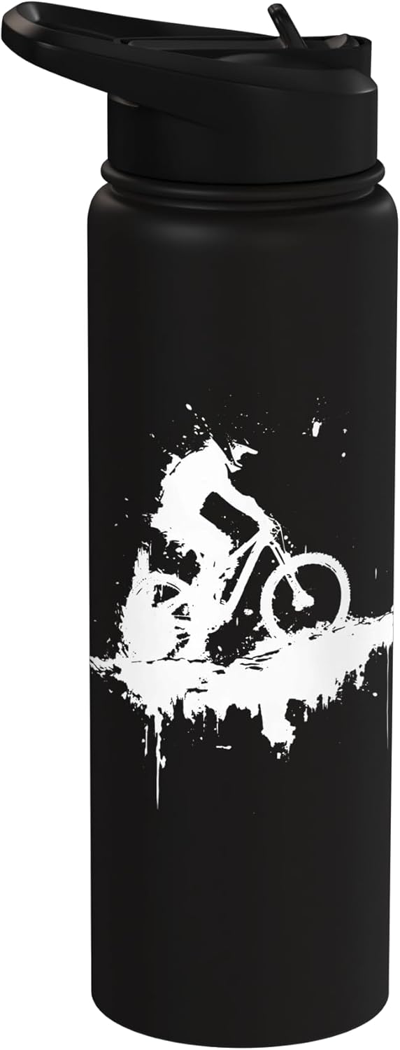 Botella agua térmica acero inox para bicicleta
