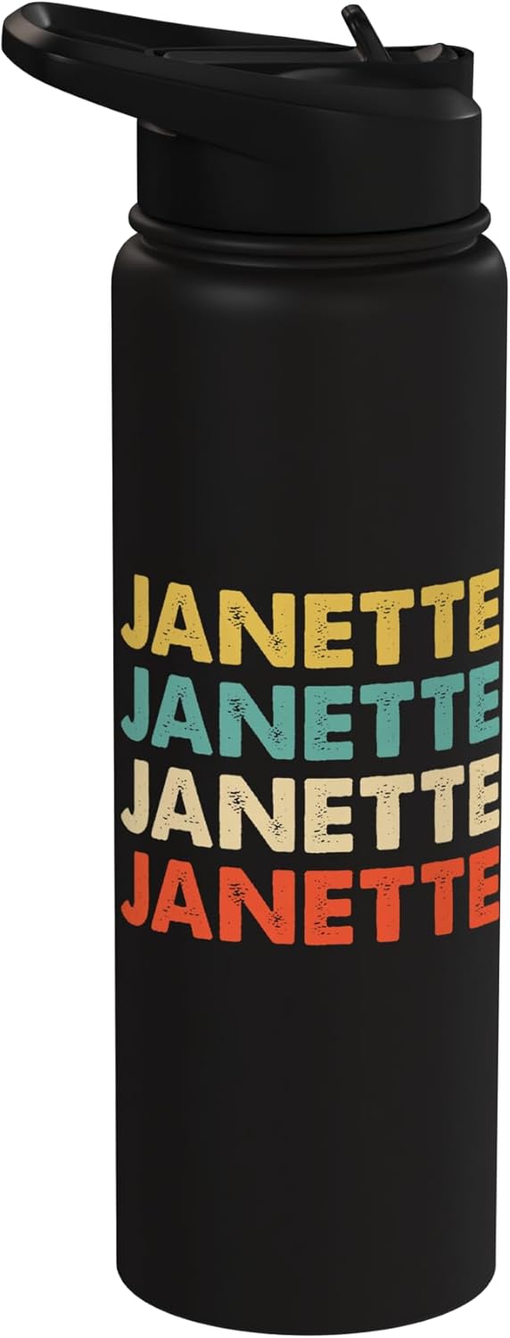 Botella agua acero inox aislada Janette