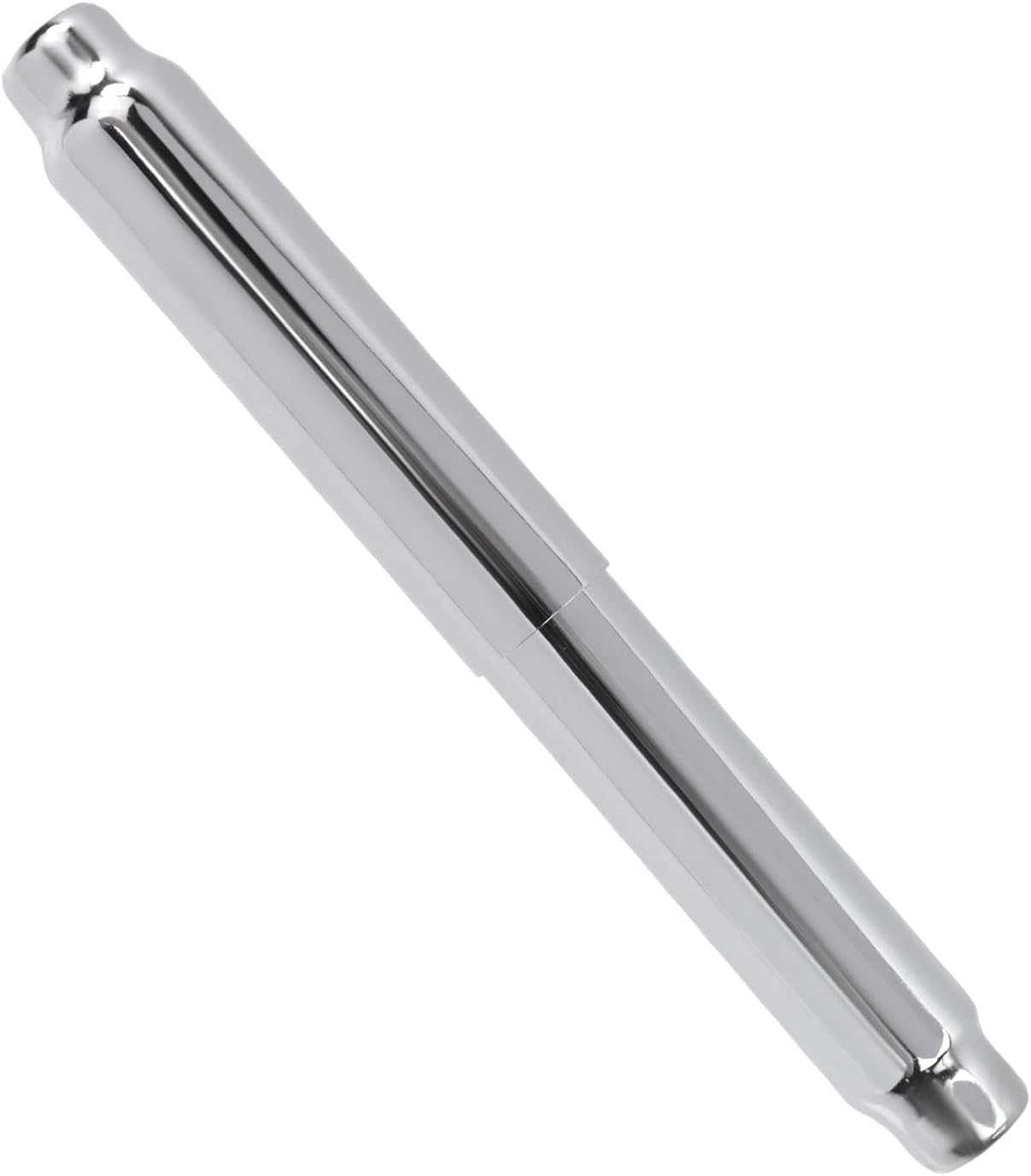 Portarrollo para papel higiénico acero inox con resorte cromo
