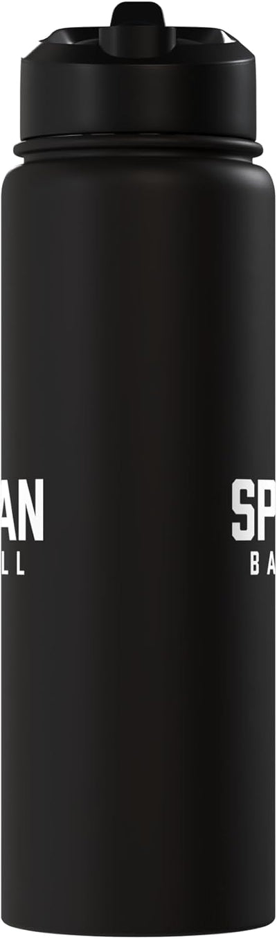 Botella de agua acero inoxidable diseño béisbol inspirado en Spartan