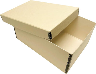 Caja tarjetas fotos sin ácidos con tapa almacenamiento a granel