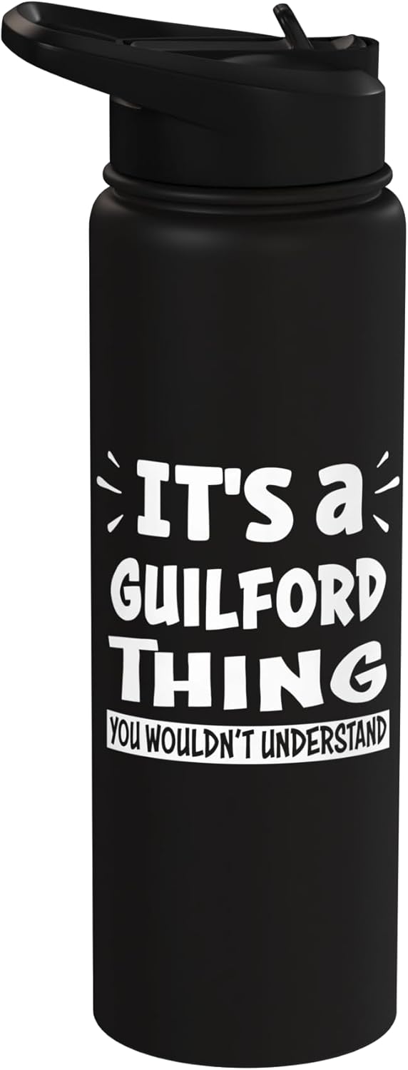 Botella de agua acero inoxidable aislada Guilford Lovers