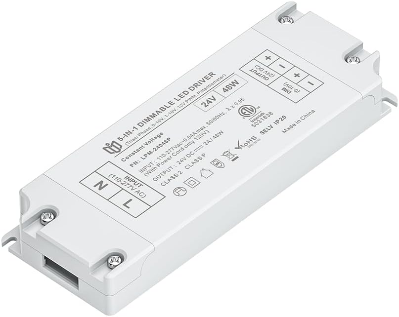 Fuente alimentación 24VCC ETL para tira LED