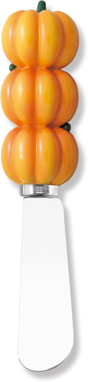 Set 3 Espátulas Acero Inox con Manijas Calabaza Resina