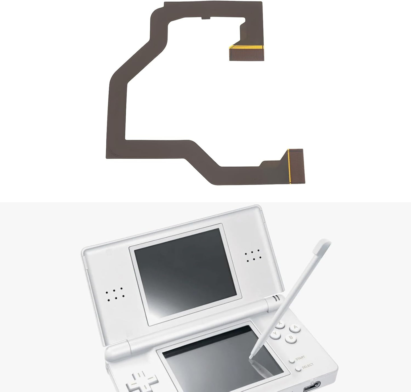 Placa conector pantalla LCD con destornillador para Nintendo DS