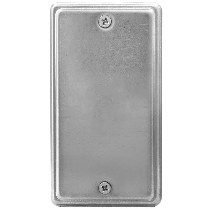 Cubierta acero inox blanca 4x2pulg cubierta eléctrica resistente