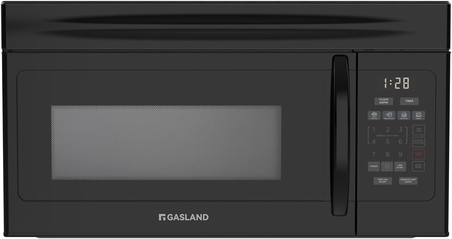 Horno microondas 30pulg 1.7pies cubicos 1000W 10niveles potencia