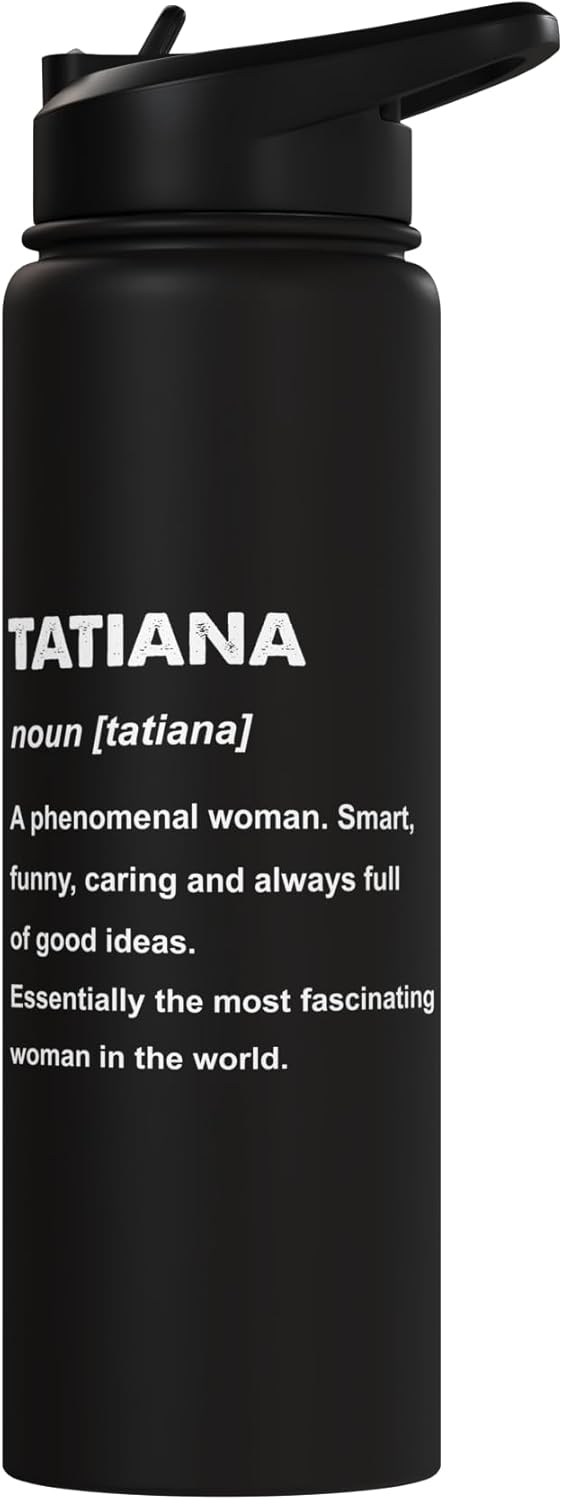 Bottella de agua aislada de acero inoxidable Tatiana