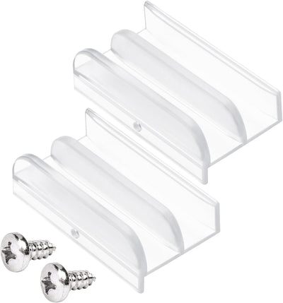 Riel inferior puerta corrediza ducha para vidrio 7/16 pulg