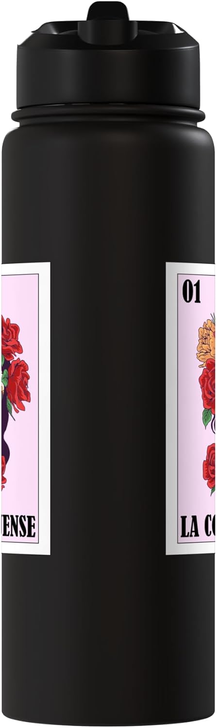 Botella agua acero inox aislada San Francisco Coacalco