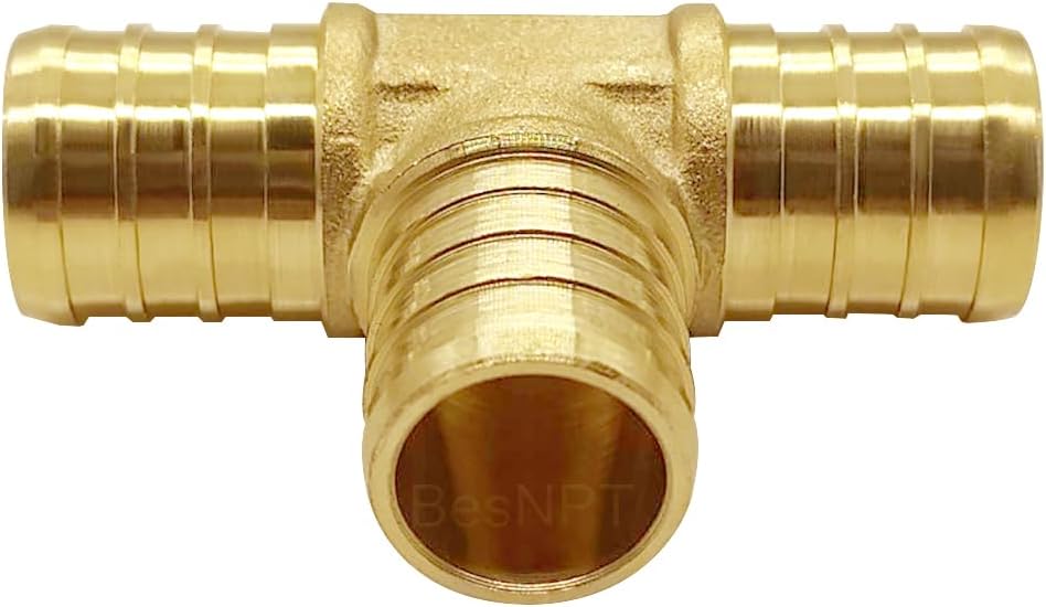 Pack 2 Accesorios T PEX 1/2" Latón