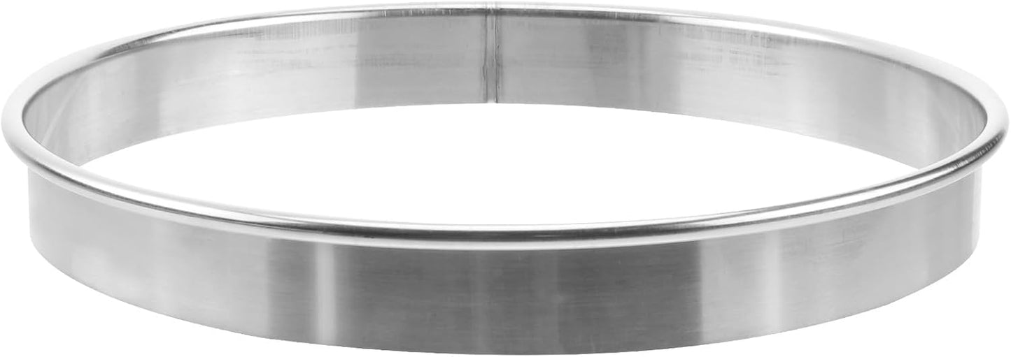 Anillo de salsa de pizza de acero inoxidable 7 pulgadas