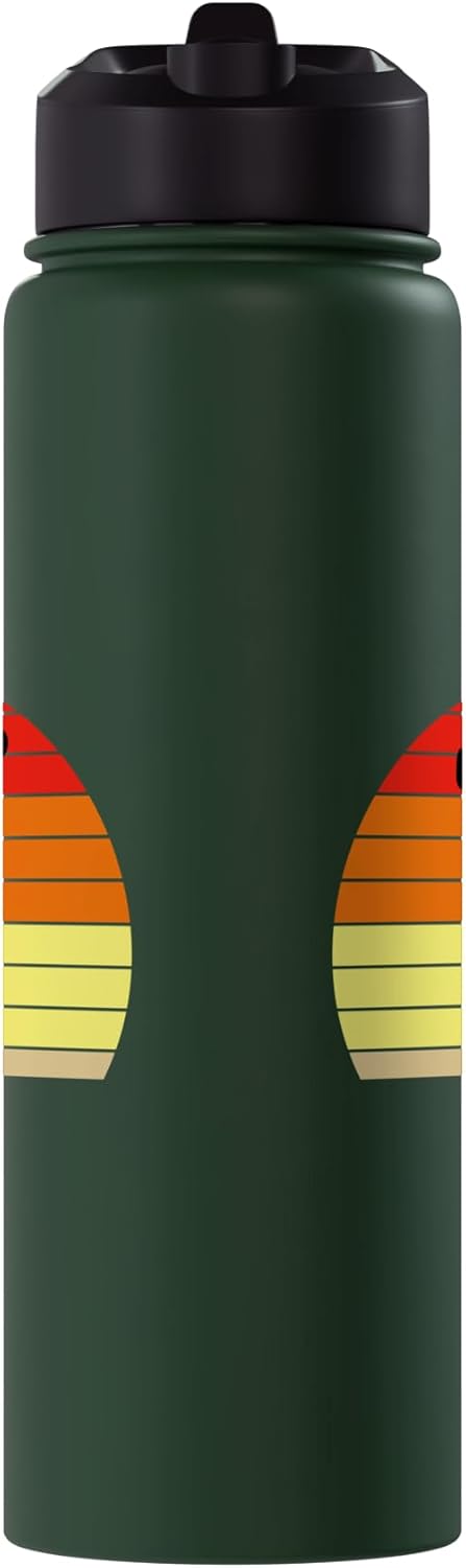 Botella térmica acero inox para saxofonista retro