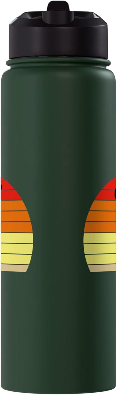 Botella térmica acero inox para saxofonista retro