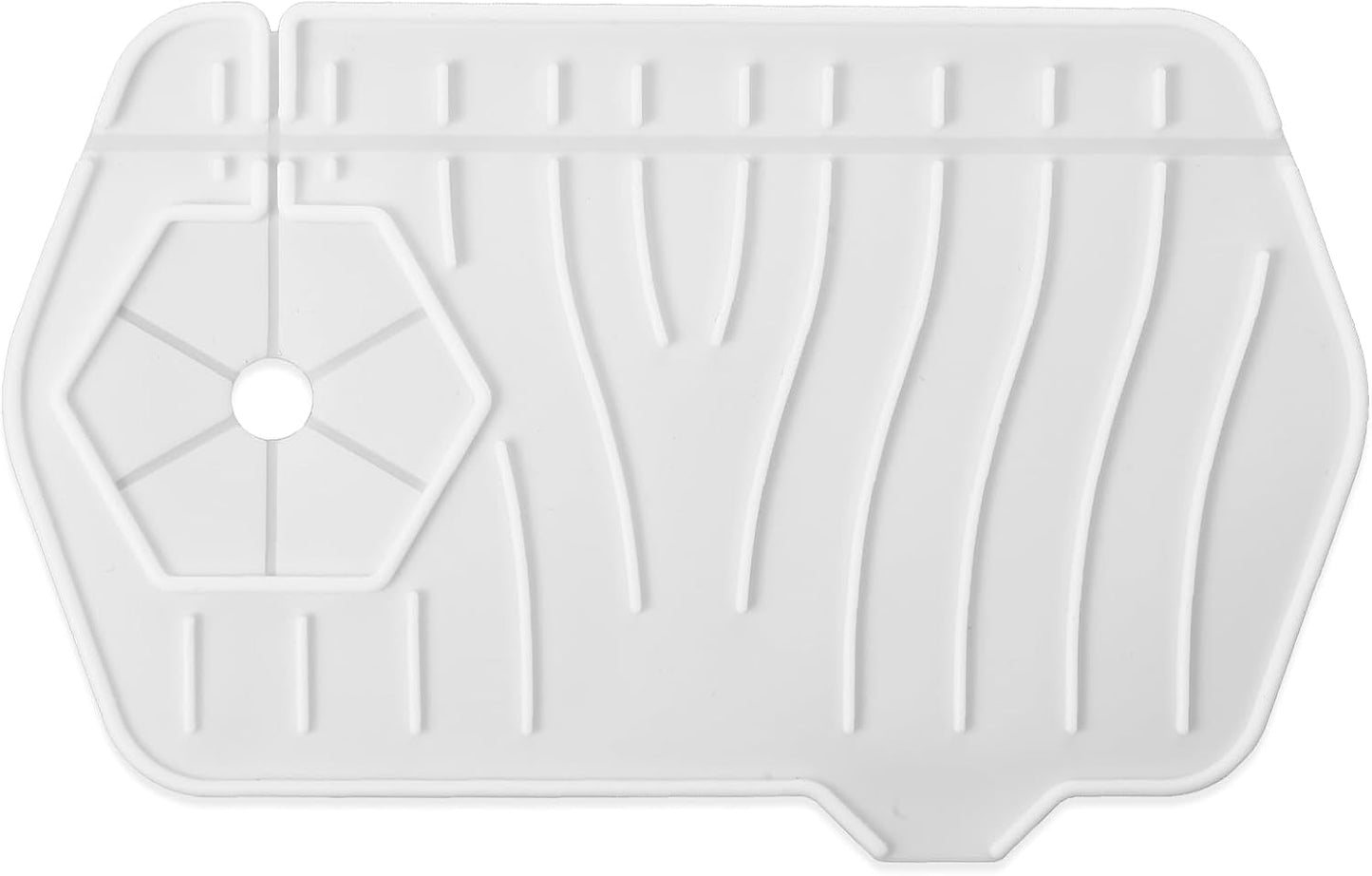 Alfombrilla silicona protector salpicaduras grifo cocina baño