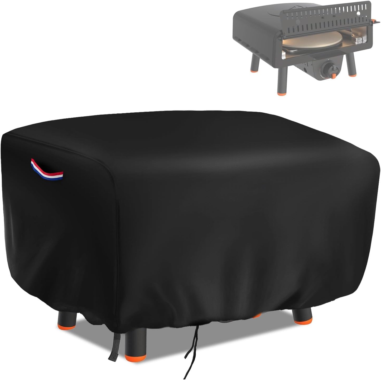 Funda horno pizza Blackstone 2238 resistente agua color negro
