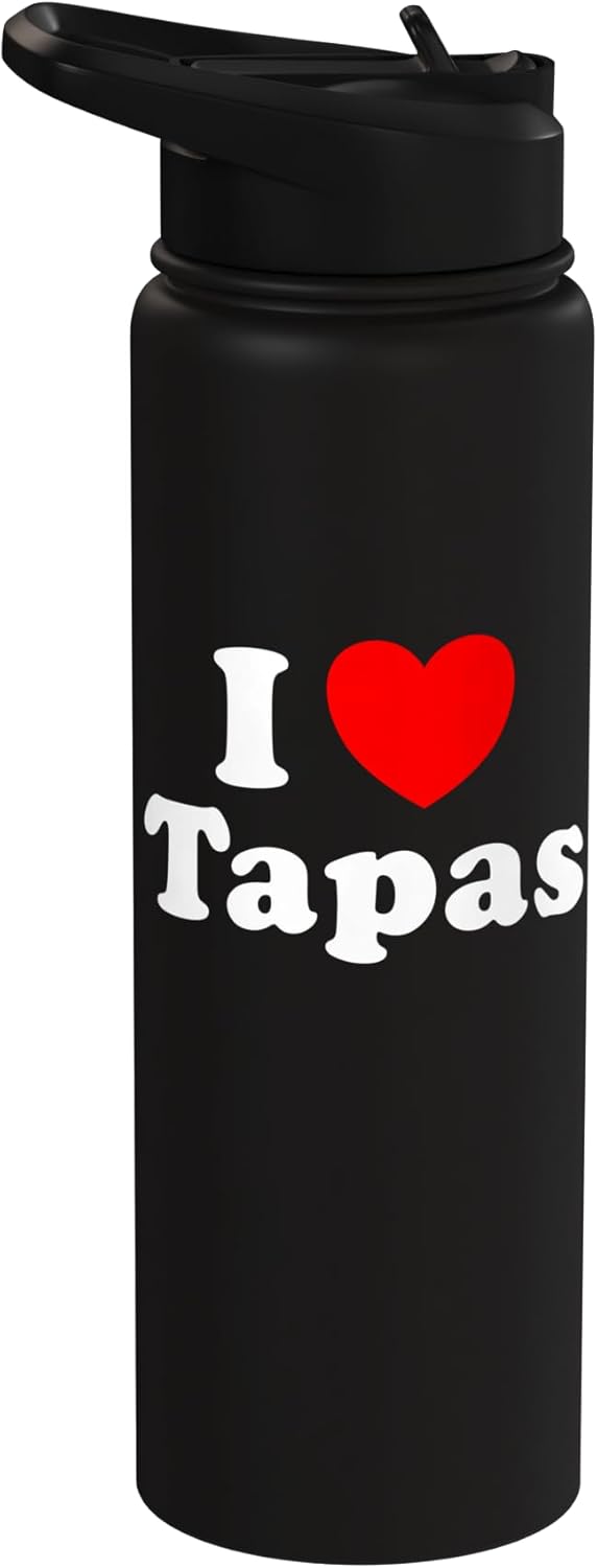Botella de agua aislada de acero inoxidable para fanático de tapas