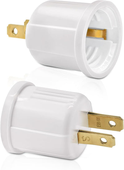 Adaptador salida enchufe bombilla E26/E27 polarizado 660W