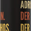 Botella de agua acero inoxidable sin BPA con nombre Adrien