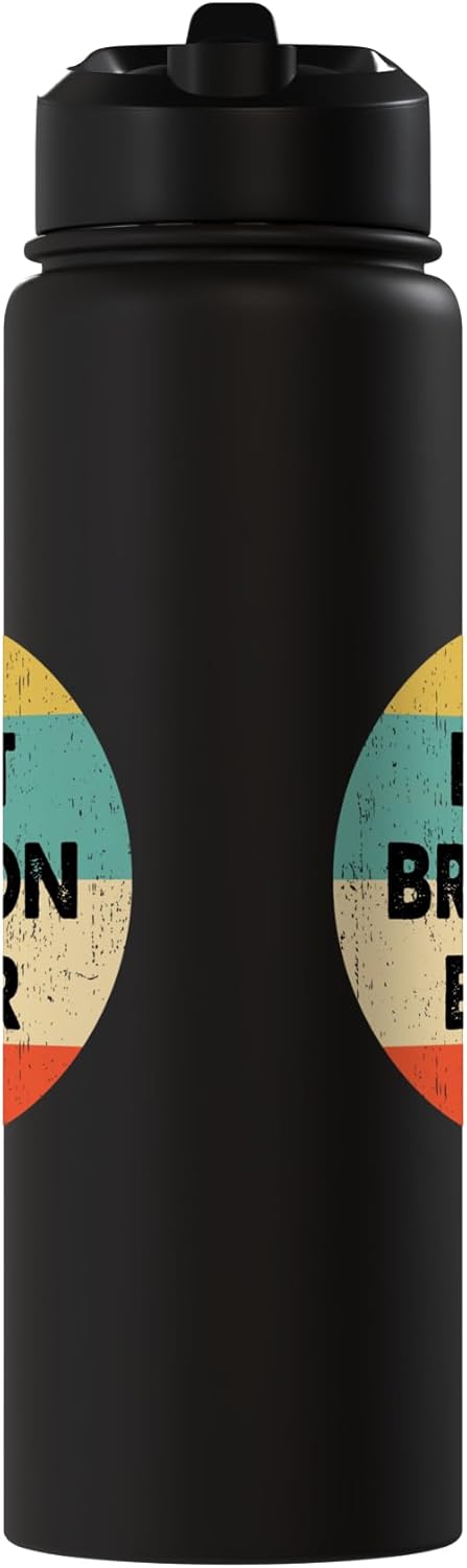 Botella de agua aislada de acero inoxidable Bryson Name