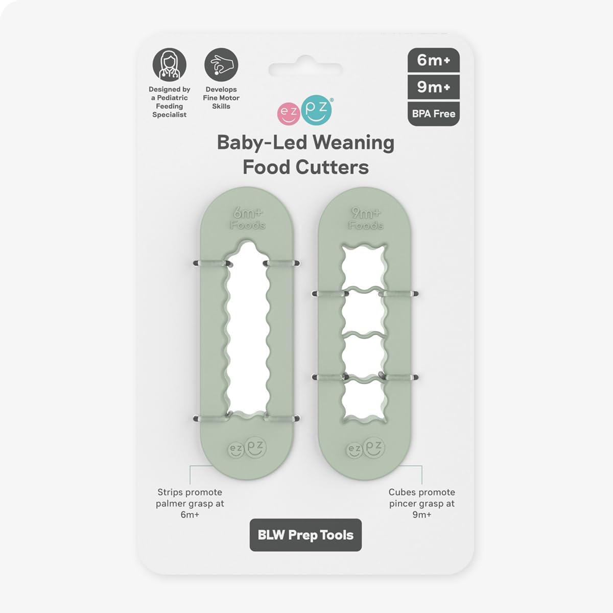 Cuchara pequena para alimentacion de bebe en silicona paquete de 2