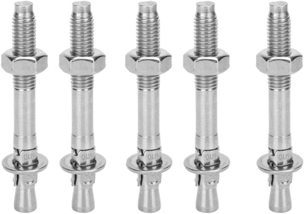 5 Anclajes Cuña Acero Inox 304 para Hormigón