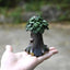 Casa de hadas de resina para jardín miniatura decoración