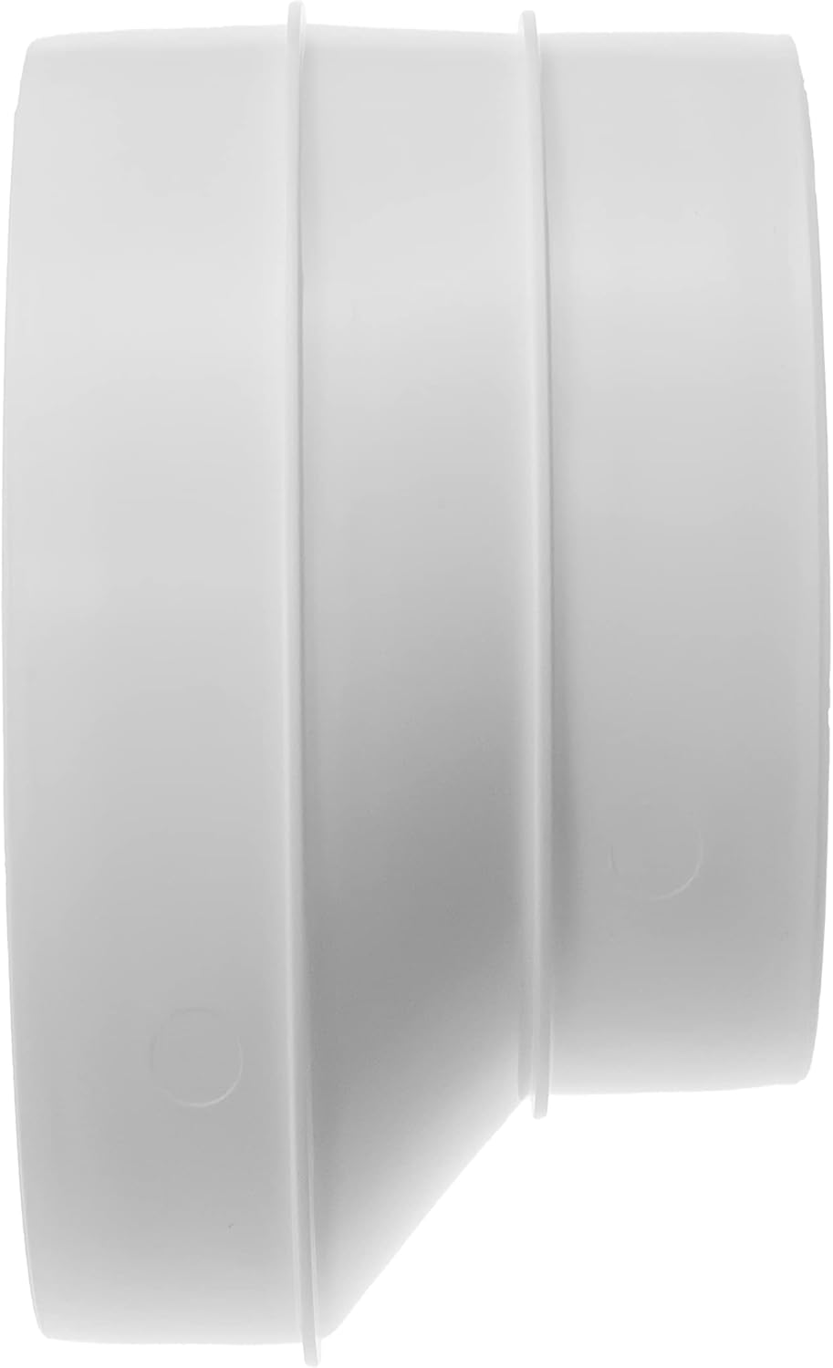 Reductor/aumentador conductos 6 a 5 pulgadas plástico HVAC