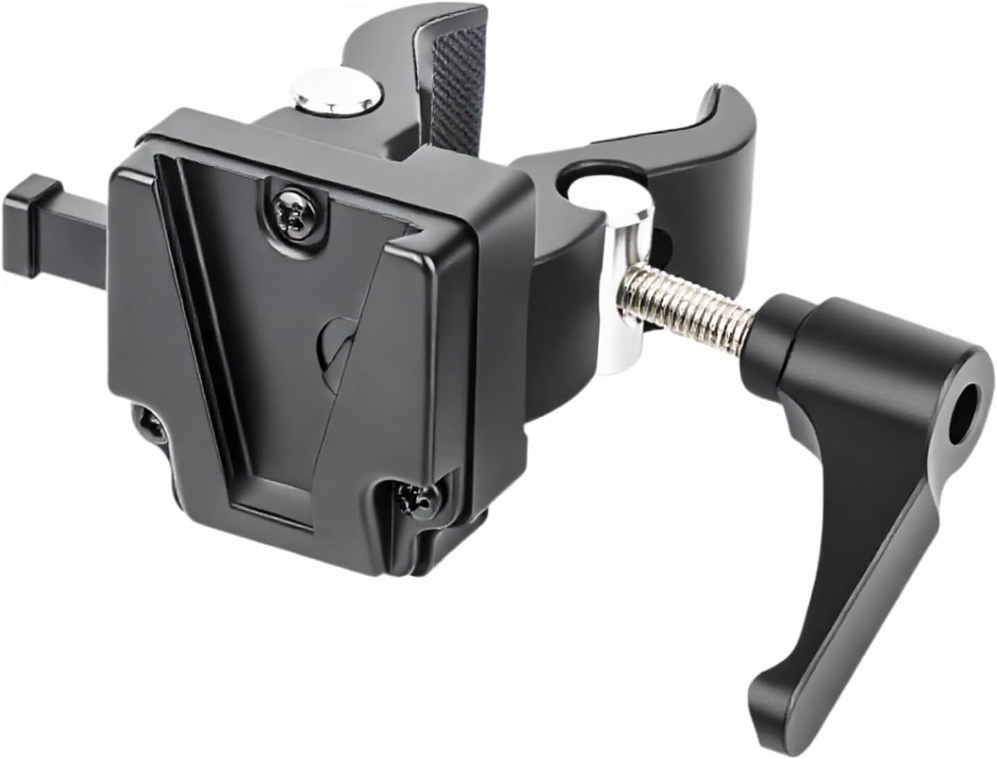 Adaptador batería montaje V con abrazadera soporte luz
