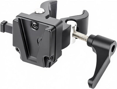 Adaptador batería montaje V con abrazadera soporte luz