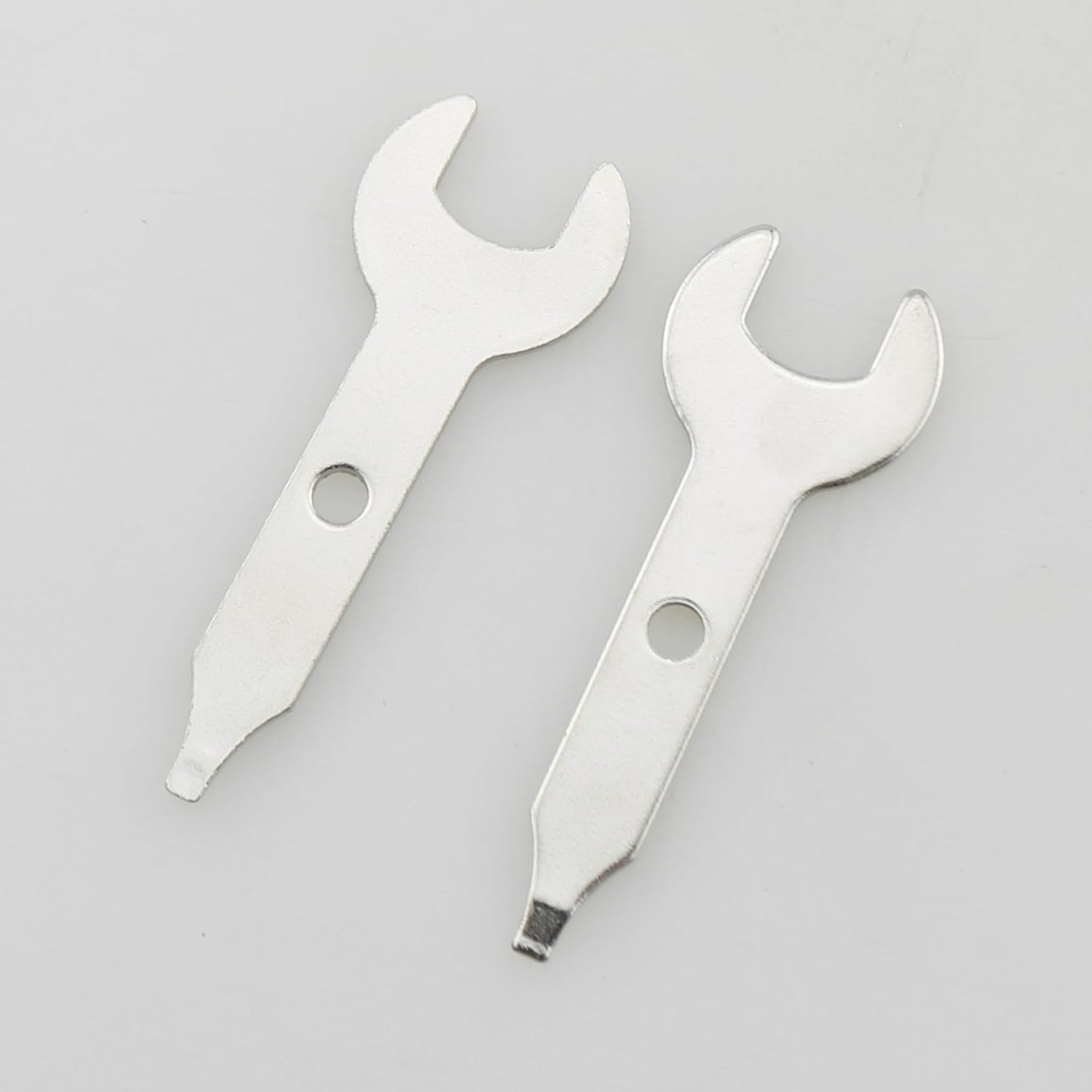6 Pzas llave de ajuste para herramienta rotativa 9.6mm plata