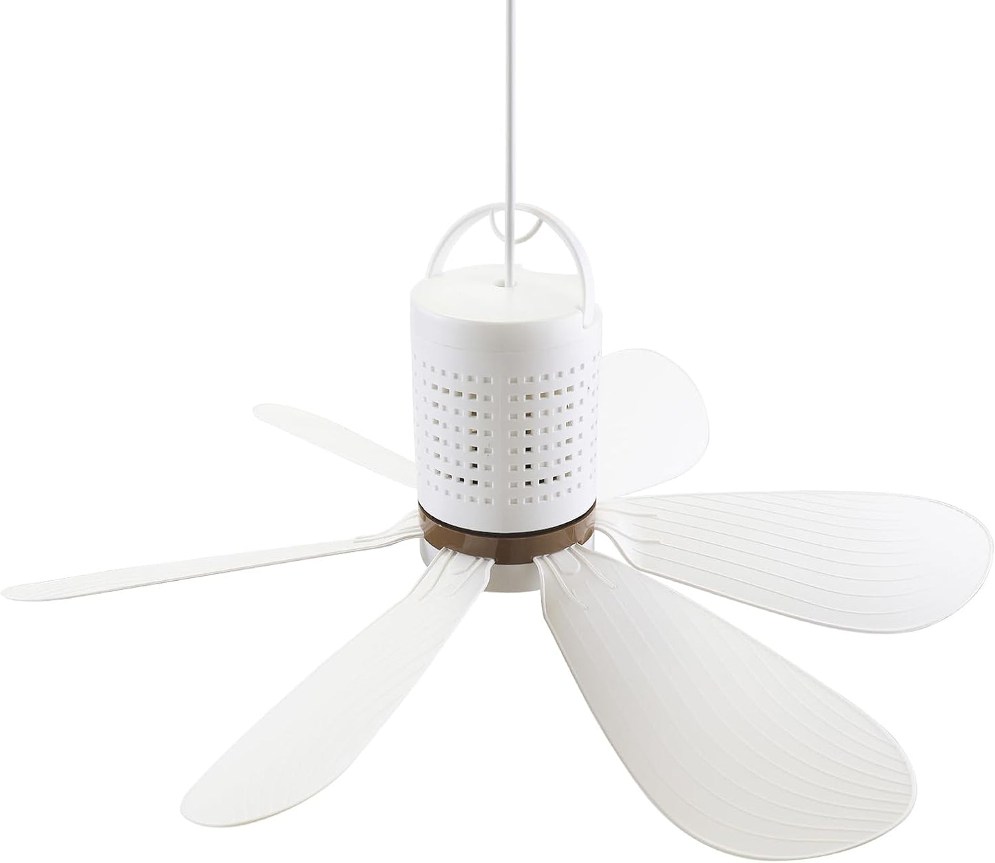 Ventilador techo portátil USB 5V silencioso para dormitorio camping