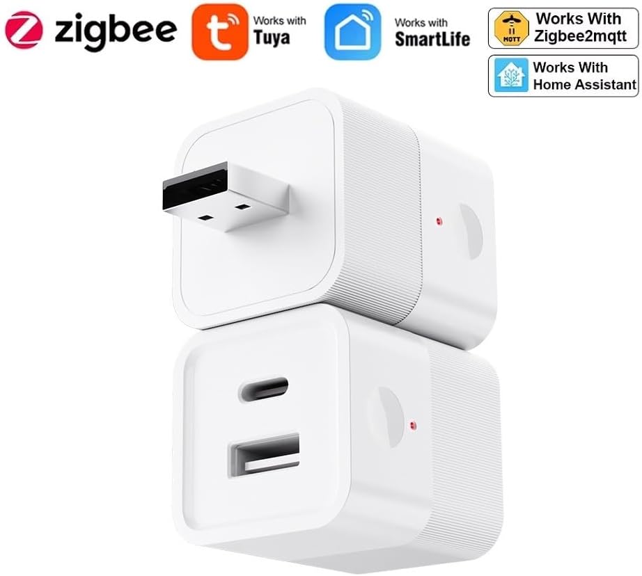 Adaptador USB Zigbee con temporizador y control por app