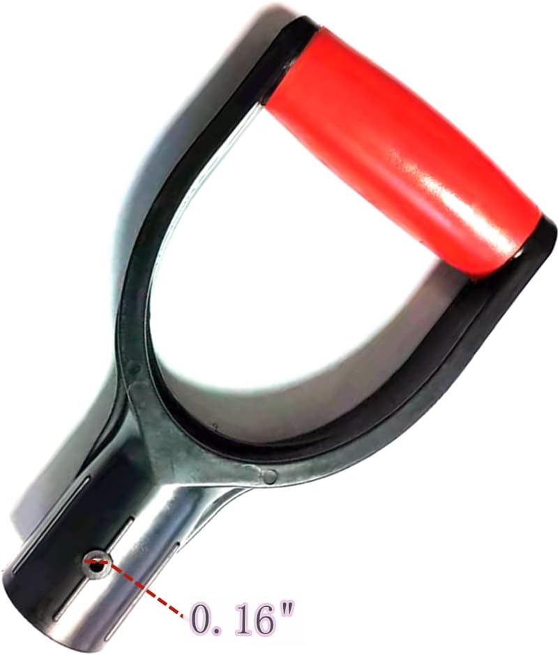 Mango pala D 1.260pulg PVC repuesto herramienta rastrillo