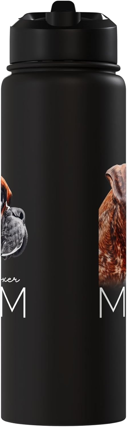 Botella de agua aislada para perros de acero inoxidable