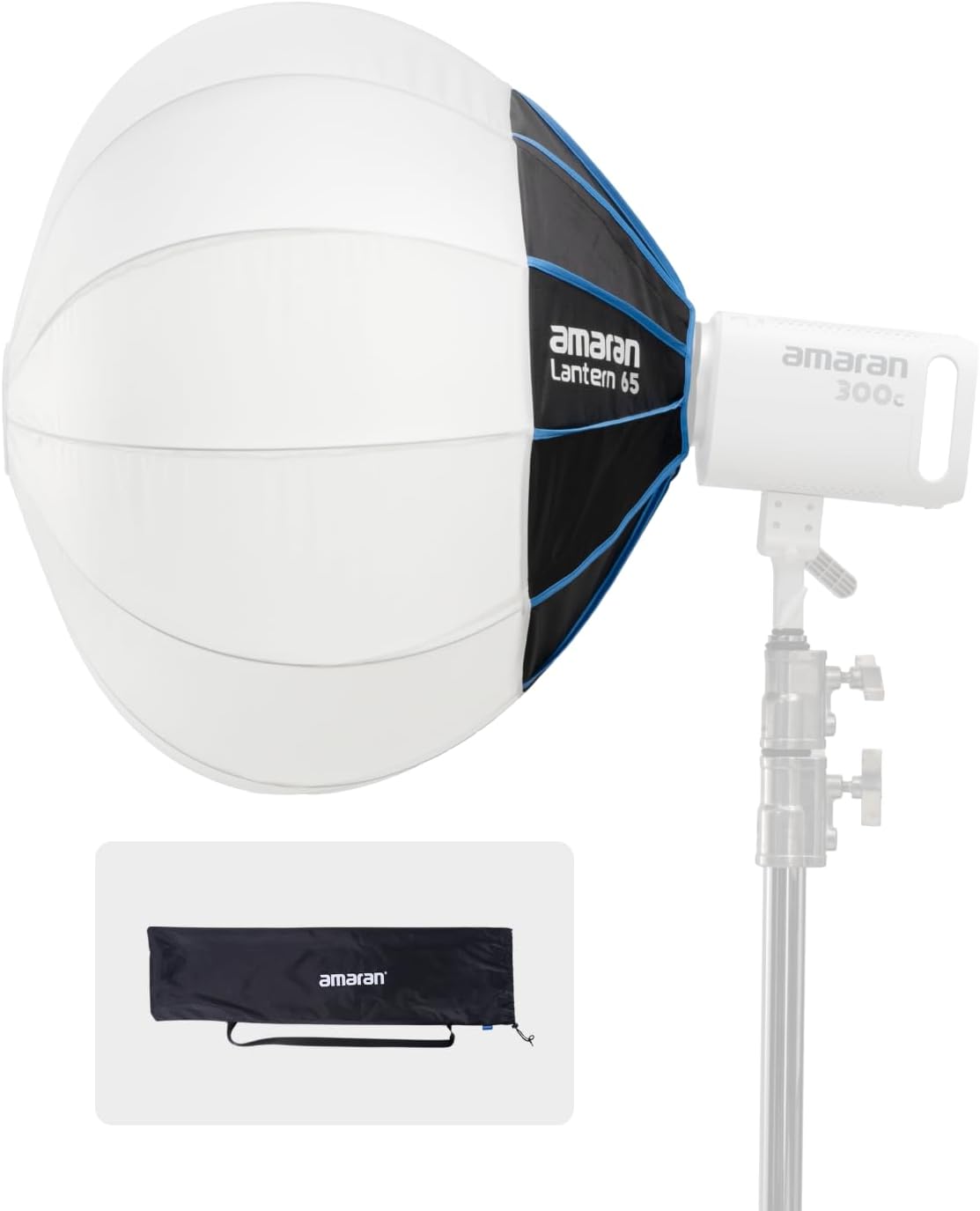 Modificador luz suave Bowens 65 ajuste rápido plegable