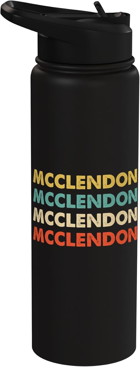 Botella de agua acero inoxidable sin BPA McClendon
