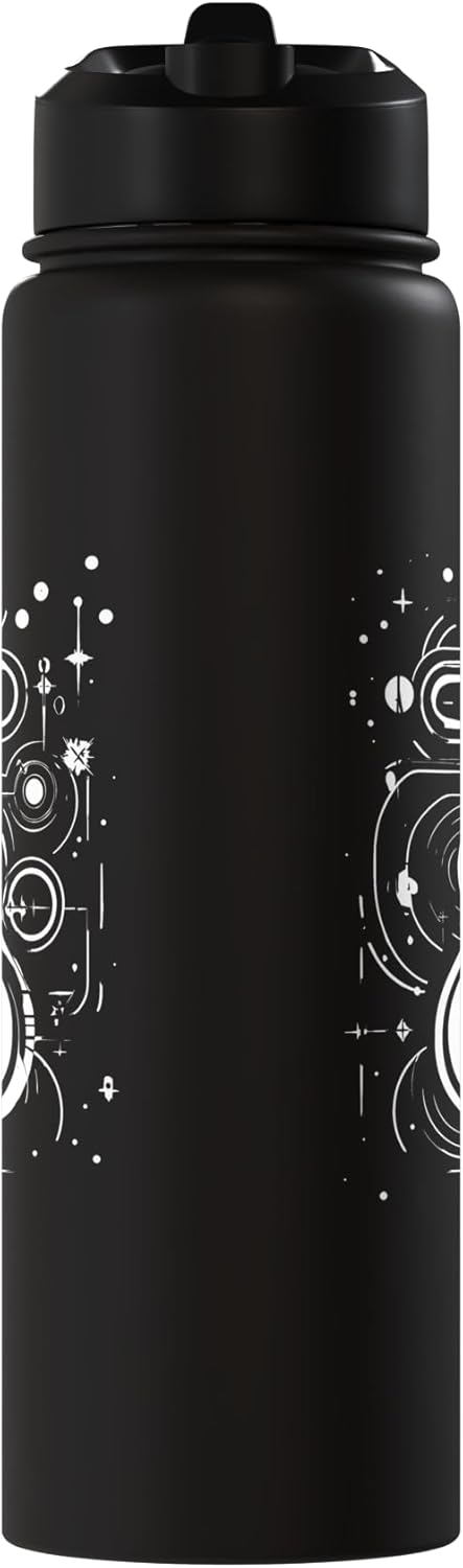 Botella de agua aislada de acero inoxidable para músicos