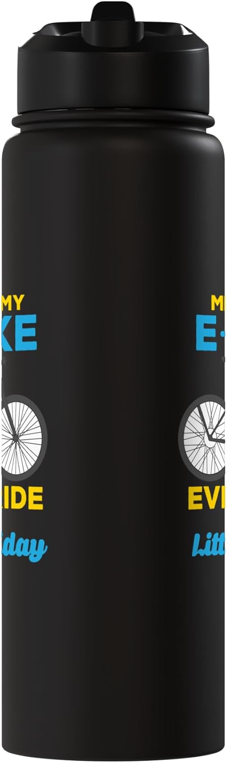 Botella térmica acero inox para ciclista e-bike
