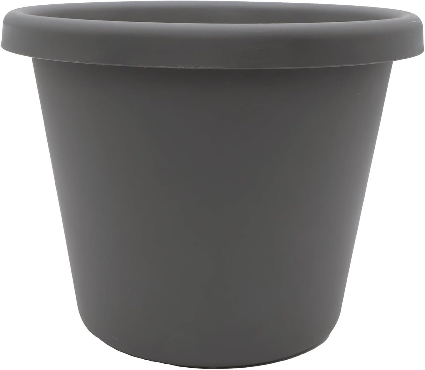 Maceta plástico redonda para plantas resistente UV exterior