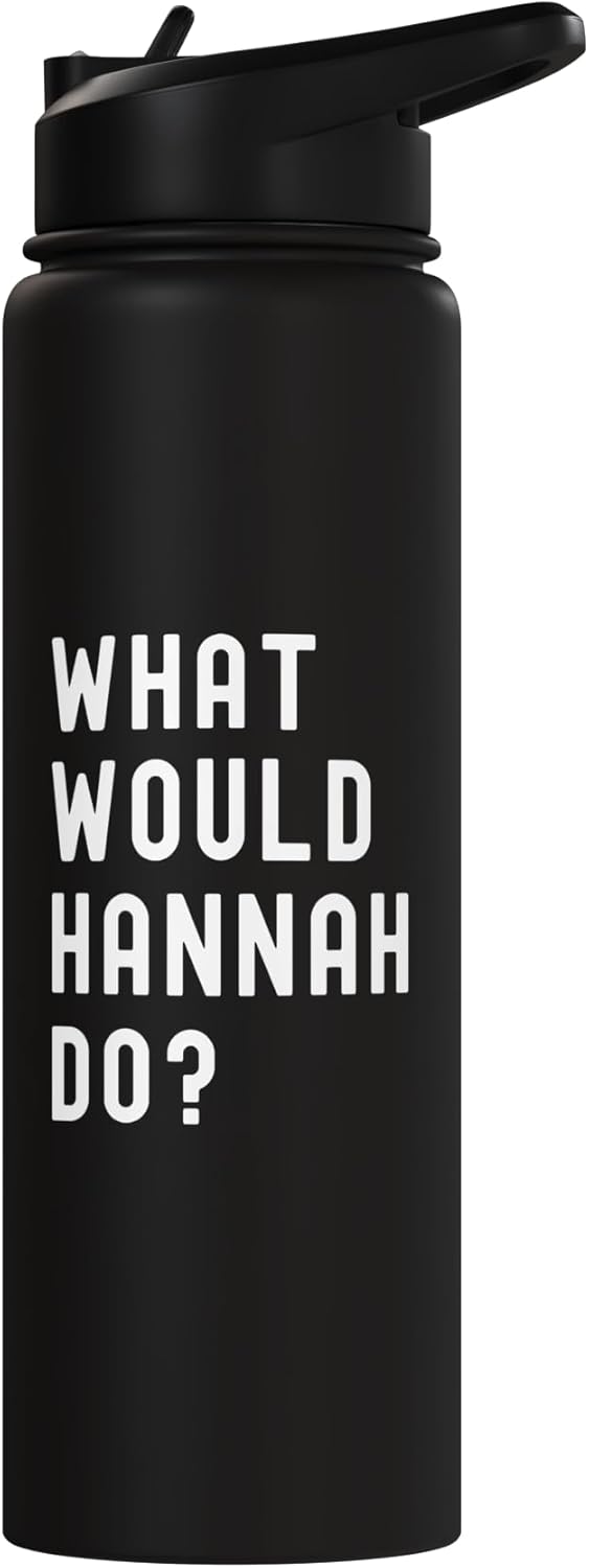 Bottella de agua acero inoxidable What Would Hannah Do